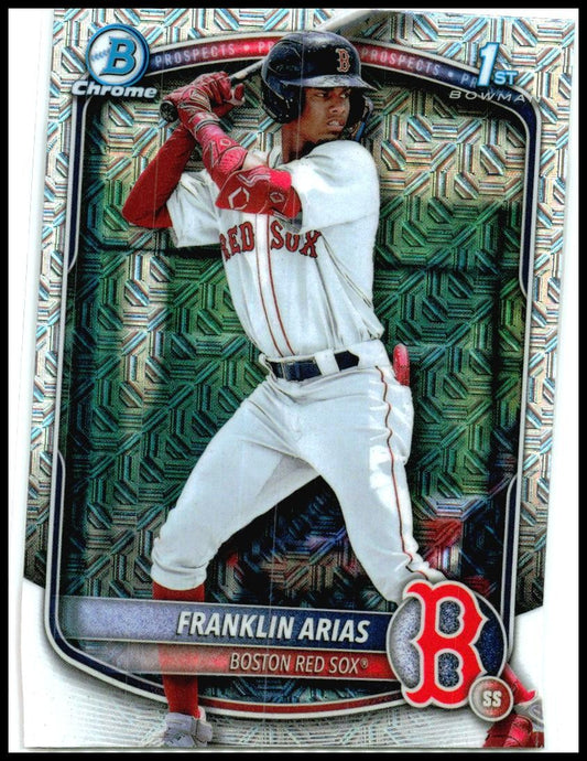2025 Bowman Prospects Mojo Refractor #BCP-67 Franklin Arias Boston