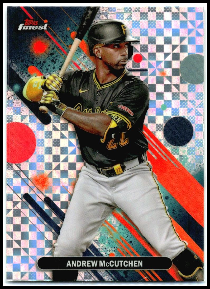 2025 Topps Finest Checkerboard #23 Andrew McCutchen
