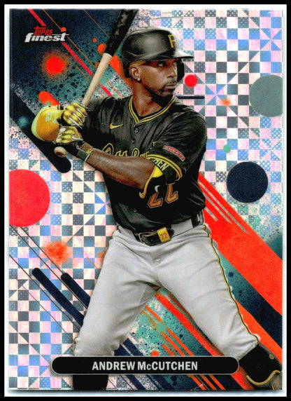 2025 Topps Finest Checkerboard #23 Andrew McCutchen