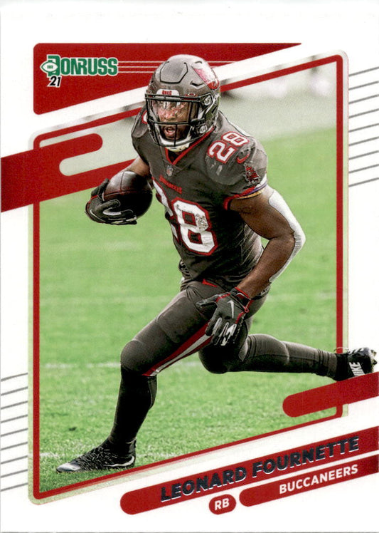2021 Donruss #102 Leonard Fournette  Tampa Bay Buccaneers