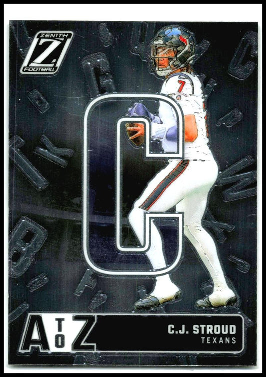 2024 Panini Zenith A to Z #3 C.J. Stroud Houston Texans
