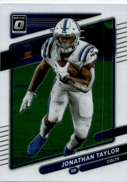 2021 Donruss Optic #110 Jonathan Taylor Indianapolis Colts