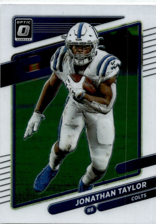 2021 Donruss Optic #110 Jonathan Taylor Indianapolis Colts