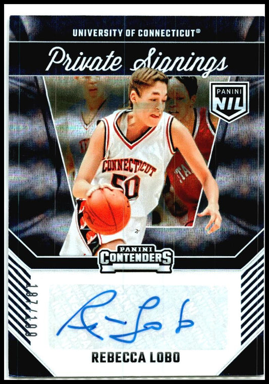 2024-25 Panini NIL Huskies Private Signings #RL Rebecca Lobo Auto Huskies