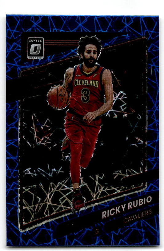 2021-22 Donruss Optic  Blue Velocity Ricky Rubio Cleveland Cavaliers #134