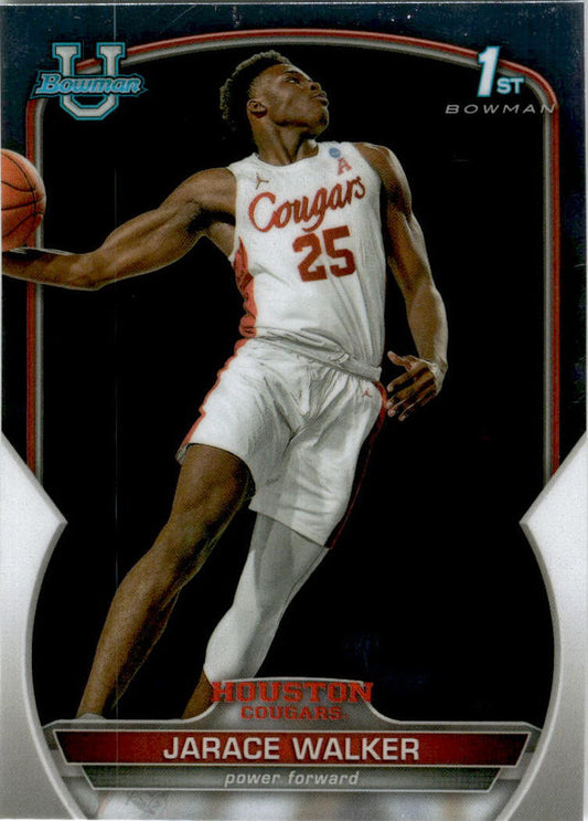 2022-23 Bowman University Chrome #14 Jarace Walker Houston Cougars