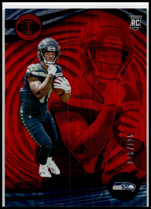2023 Illusions Ruby Trophy Collection #91 Jaxon Smith-Njigba Rookie Seahawks