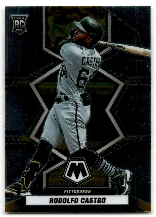 2022 Panini Mosaic Rodolfo Castro Rookie Pittsburgh Pirates #258