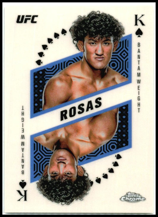 2025 Topps Chrome UFC Kings and Queens #KAQ-3 Raul Rosas