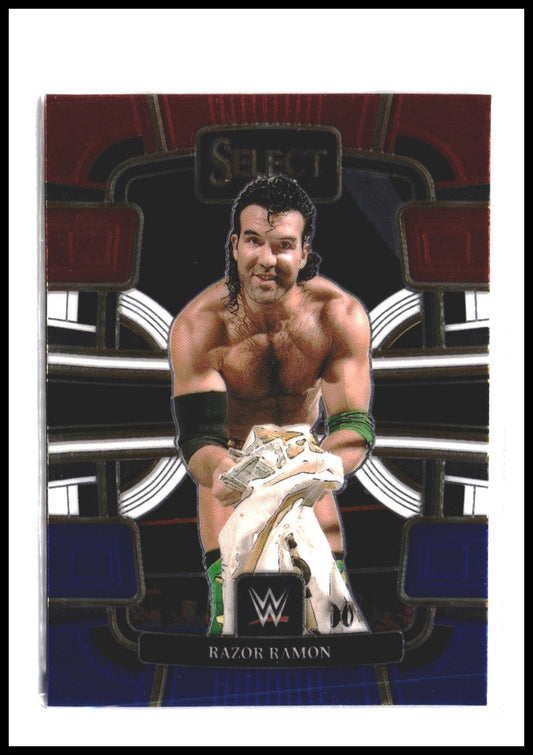 Razor Ramon #83 2024 Panini Select WWE Red and Blue