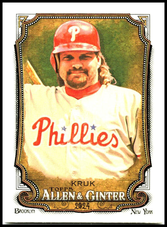2024 Topps Allen & Ginter #346 John Kruk Philadelphia Phillies