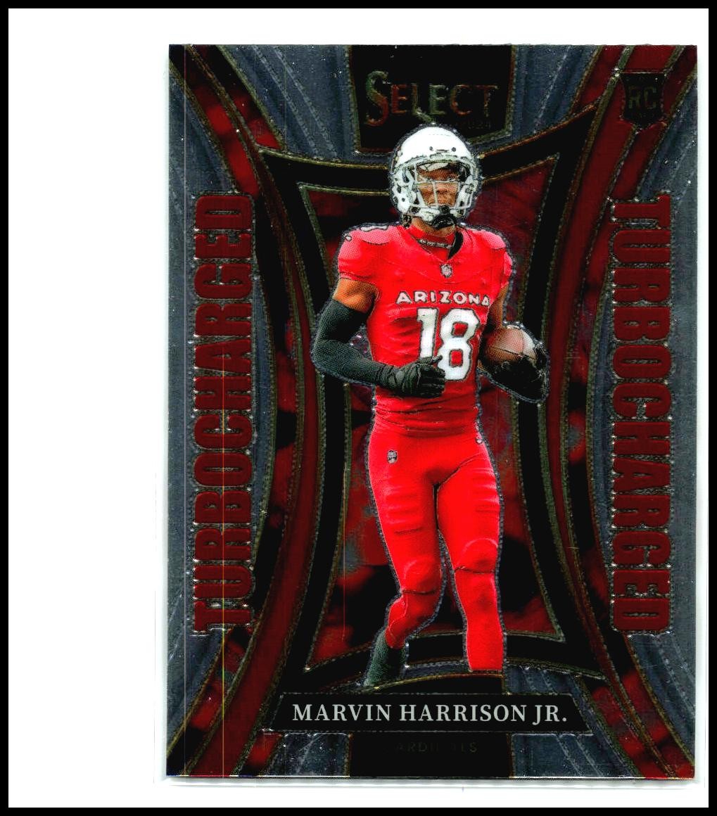 2024 Panini Select Turbocharged #2 Marvin Harrison Jr. Arizona Cardinals