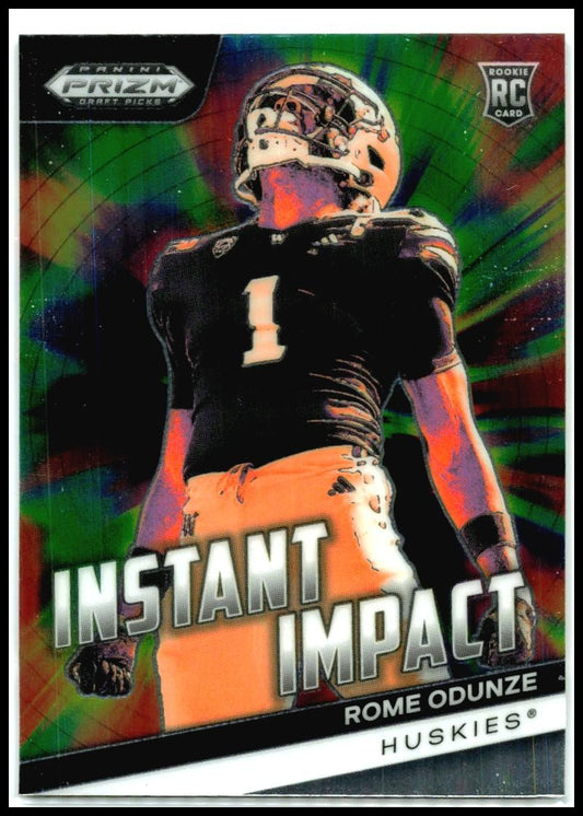 2024 Panini Prizm Draft Picks Instant Impact #II-RO Rome Odunze Bears