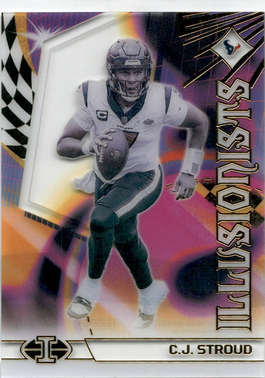 2023 Panini Illusions Illusionists #13 C.J. Stroud Houston Texans