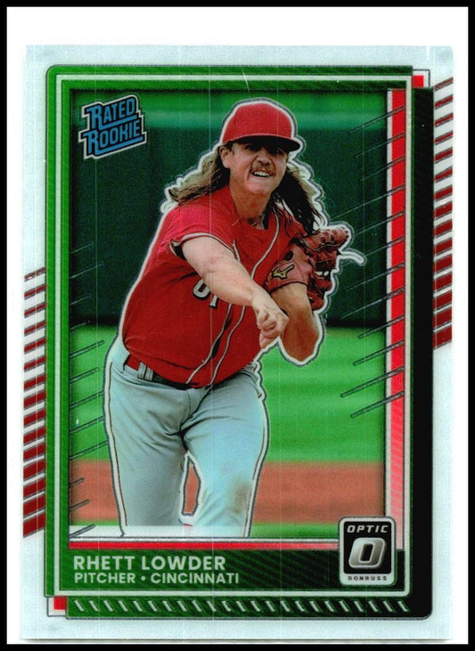 2025 Donruss #74 Rhett Lowder Cincinnati Reds