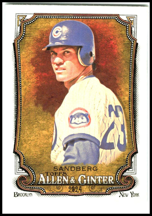 2024 Topps Allen & Ginter #135 Ryne Sandberg Chicago Cubs