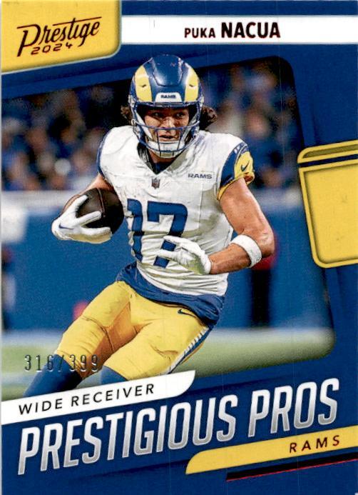 2024 Panini Prestige #PP-KWS Kyren Williams Prestigious Pros /399