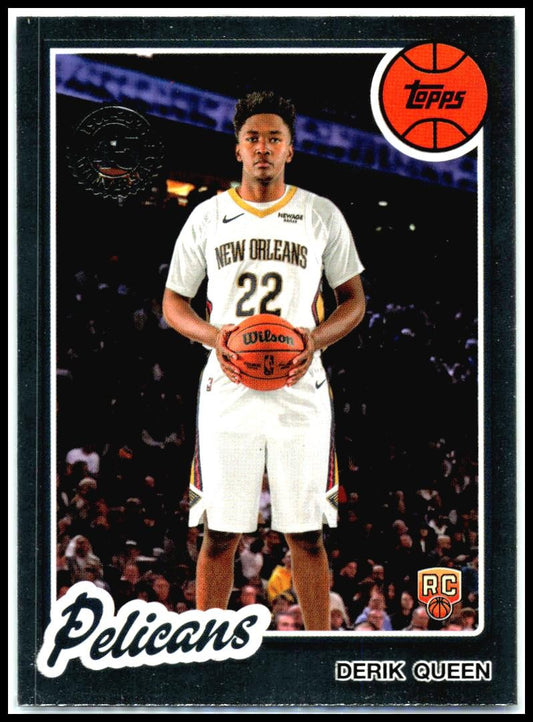 2025-26 Topps 1980-81 Topps Basketball #80BK-60 Derik Queen New Orleans Pelicans