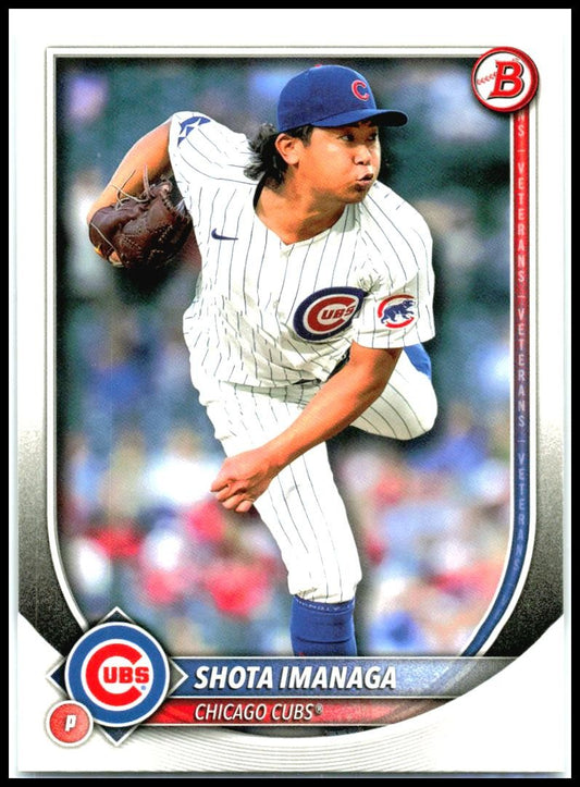 2025 Bowman #51 Shota Imanaga Chicago Cubs