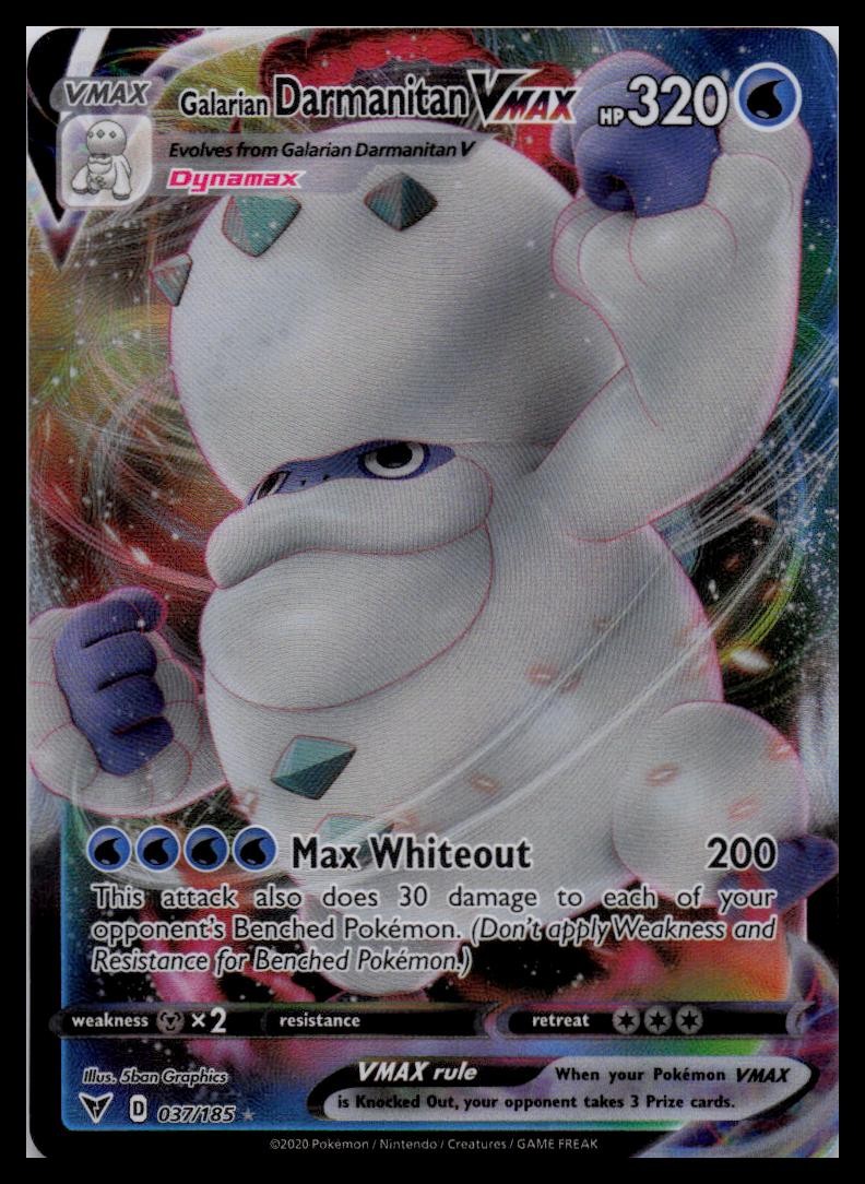 SWSH04: Vivid Voltage #037/185 Galarian Darmanitan VMAX