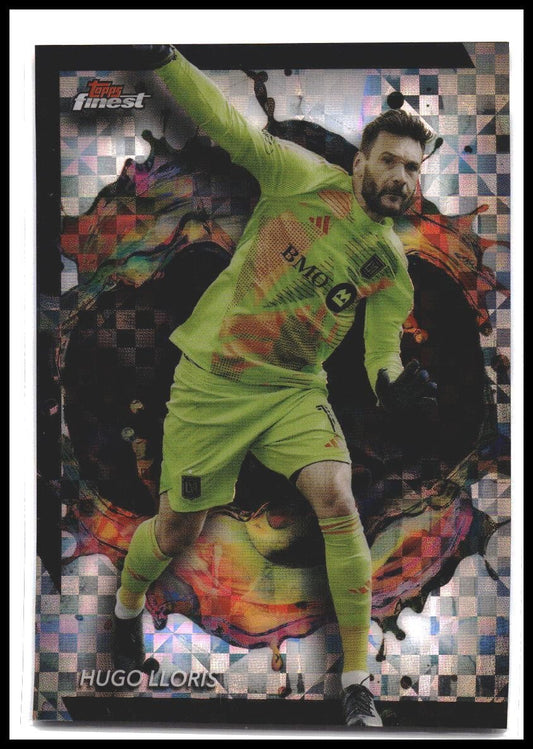 2024 Finest MLS #219 Hugo Lloris Checkerboard Refractor