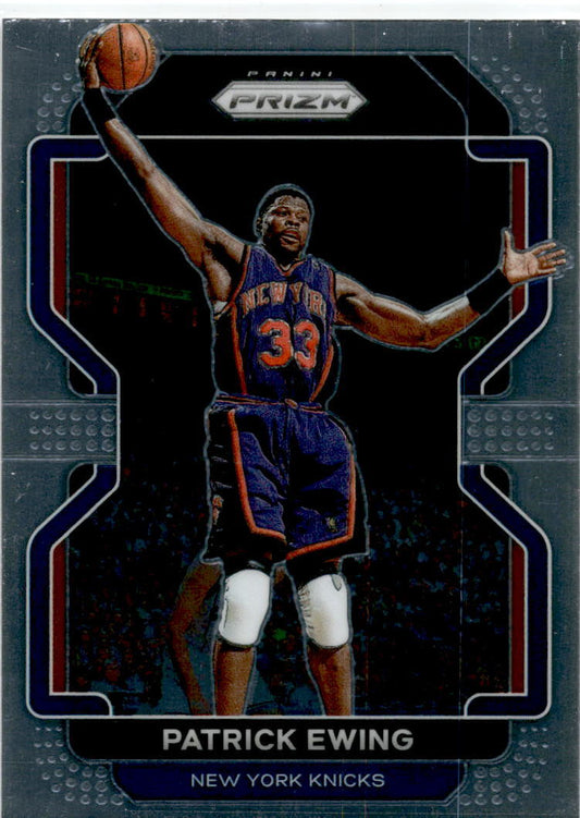 2021-22 Panini Prizm #245 Patrick Ewing New York Knicks