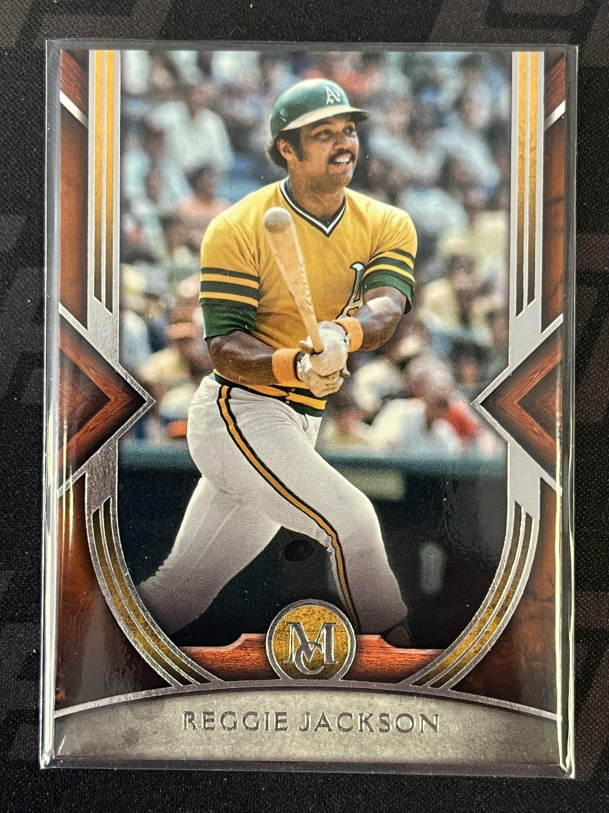 2022 Topps Museum Collection #2 Reggie Jackson Oakland Athletics