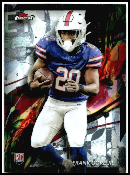 2024 Finest #81 Frank Gore Jr. Rookie Buffalo Bills