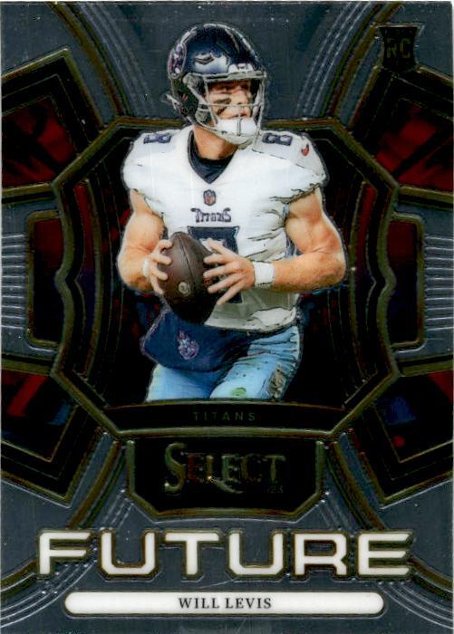 2023 Panini Select Select Future #FUT-WLE Will Levis Tennessee Titans