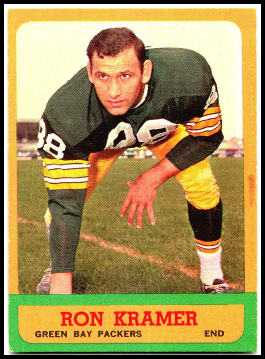 1963 Topps #92 Ron Kramer Green Bay Packers
