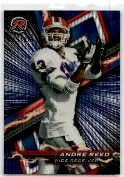 2023 Topps Composite Resurgence Navy Surge #51 Andre Reed #/225 Buffalo Bills