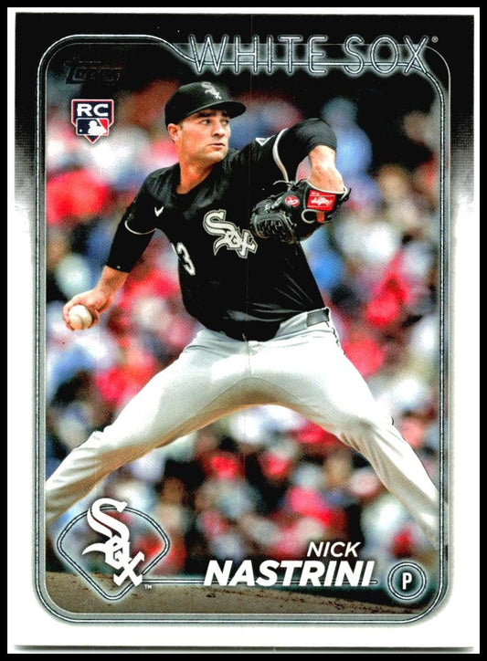 2024 Topps Update #US225 Nick Nastrini Rookie Chicago White Sox