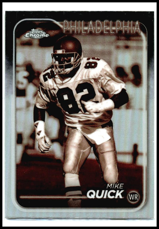 2024 Topps Chrome Sepia Refractor #159 Mike Quick Philadelphia Eagles
