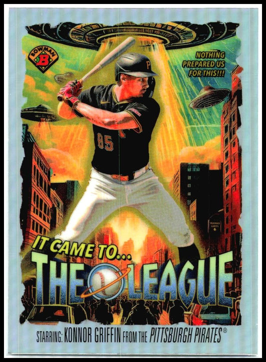 2025 Bowman Chrome The League #IT-8 Konnor Griffin