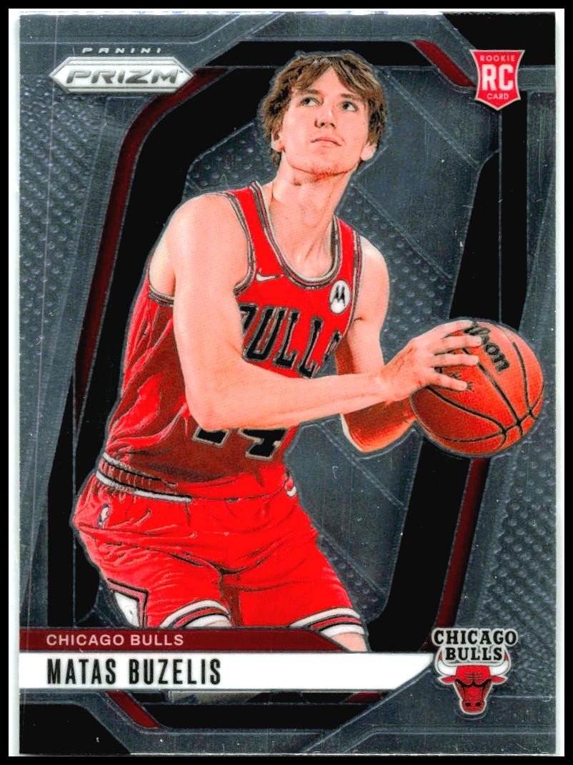 2024-25 Panini Prizm #252 Matas Buzelis Rookie Chicago Bulls