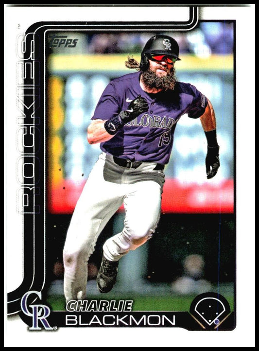 2025 Topps #311 Charlie Blackmon Colorado Rockies