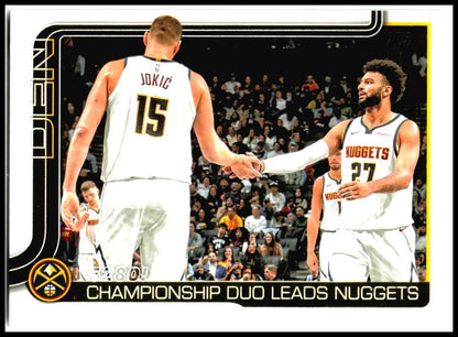 2025-26 Topps #286 5280!: Championship Duo Leads Nuggets Denver Nuggets