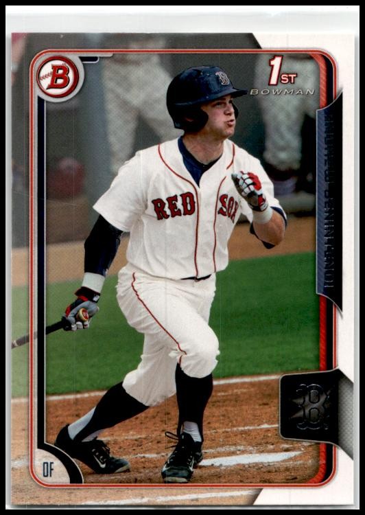 2015 Bowman Draft #182 Andrew Benintendi Boston Red Sox