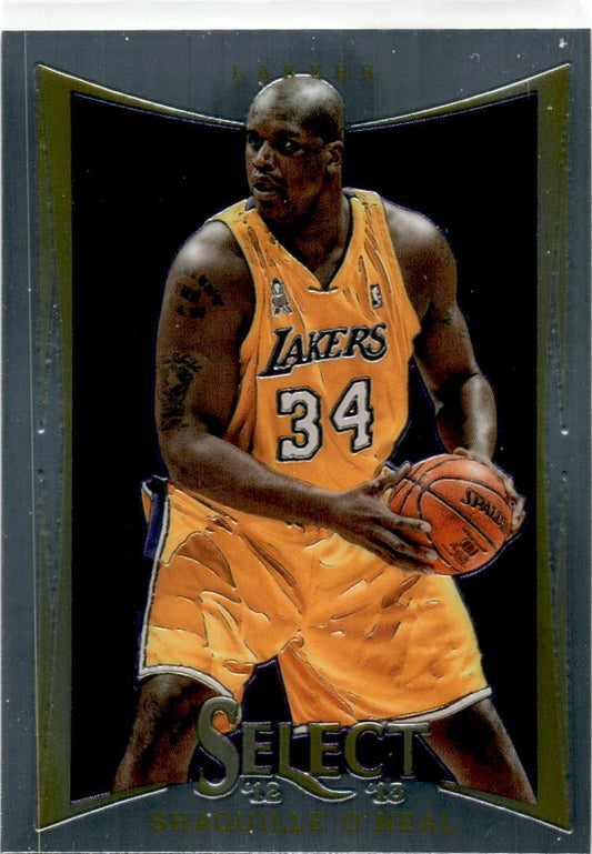 2012-13 Panini Select #142 Shaquille O'Neal Los Angeles Lakers