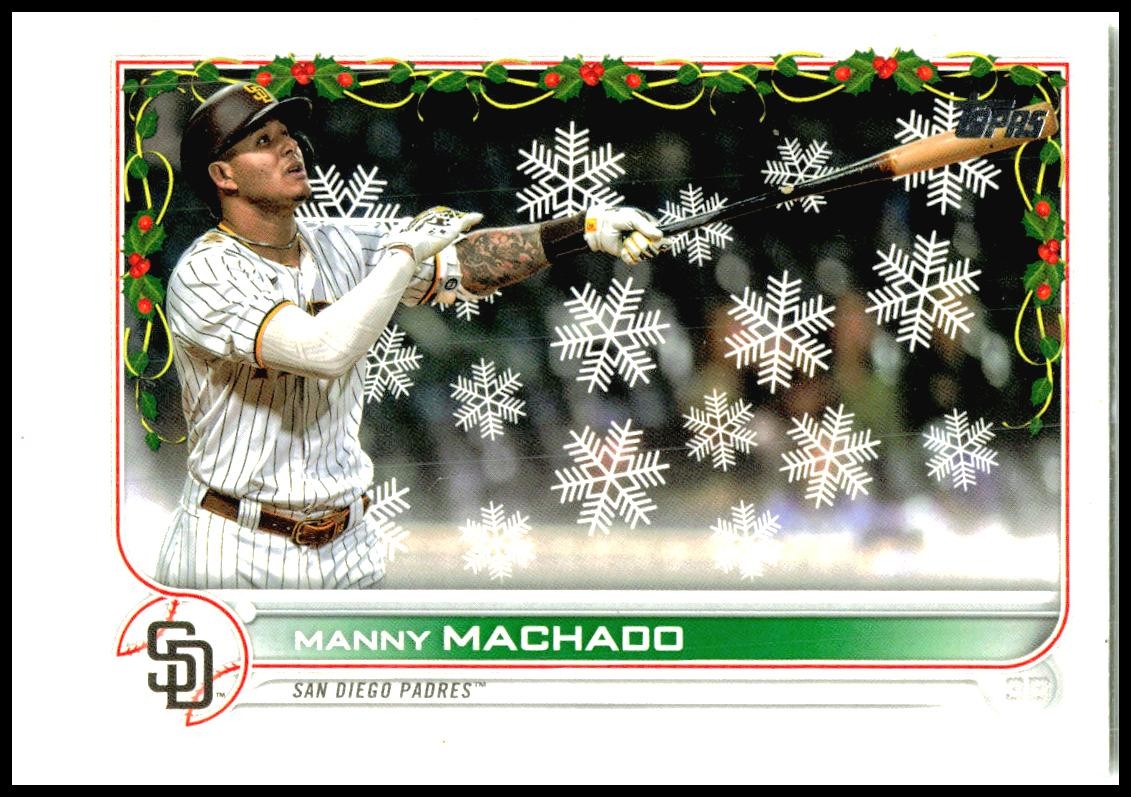 2022 Topps Holiday #HW143 Manny Machado San Diego Padres