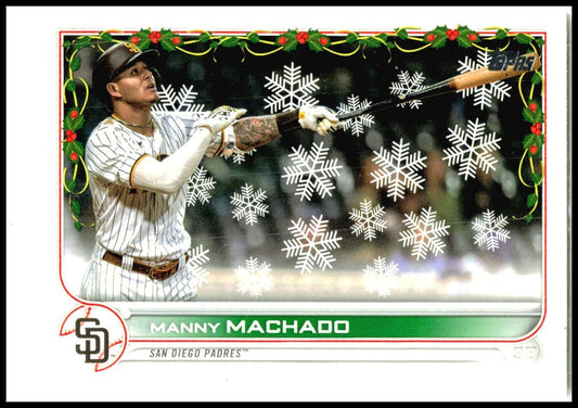 2022 Topps Holiday #HW143 Manny Machado San Diego Padres