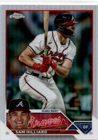2023 Topps Update Rainbow Foil #US263 Sam Hilliard Atlanta Braves