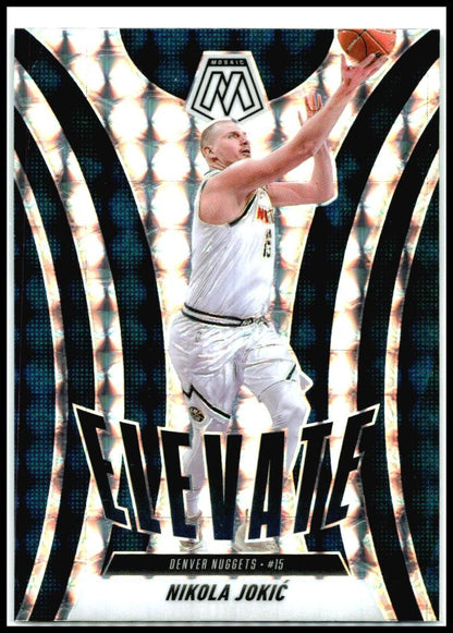 2024-25 Panini Mosaic Elevate Mosaic #20 Nikola Jokic Denver Nuggets