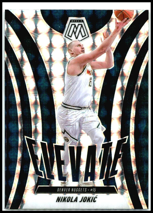 2024-25 Panini Mosaic Elevate Mosaic #20 Nikola Jokic Denver Nuggets