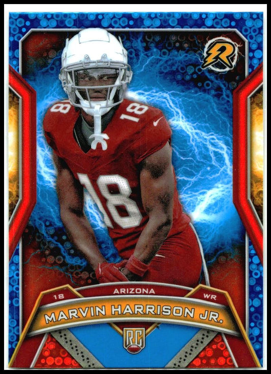 2024 Resurgence Blue and Orange Spark #102 Marvin Harrison JR