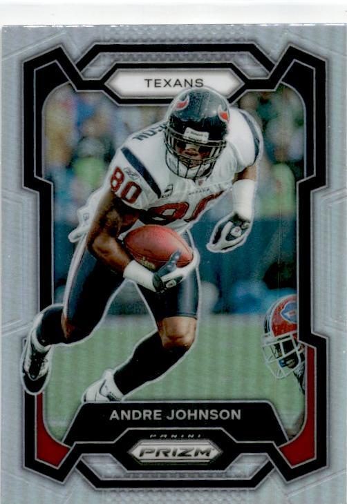 2023 Panini Prizm Silver #121 Andre Johnson Houston Texans