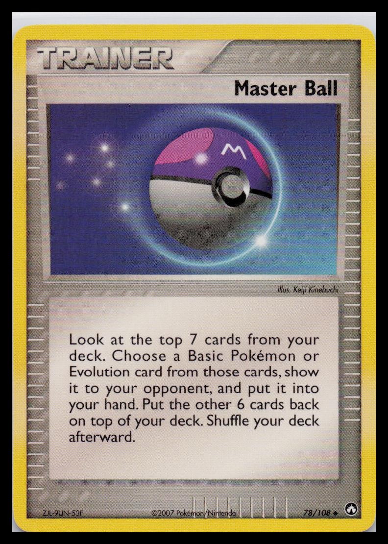 Power Keepers #78/108 Master Ball
