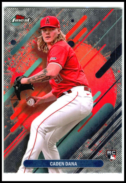 2025 topps finest #202 Caden Dana