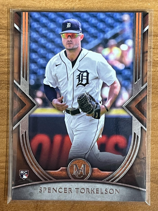 2022 Topps Museum Collection #83 Spencer Torkelson Rookie Detroit Tigers
