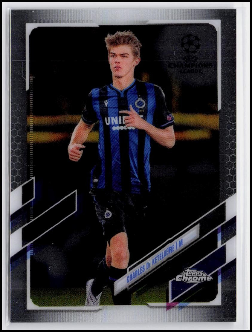 2020-21 Topps Chrome UEFA Champions League #37 Charles De Ketelaere